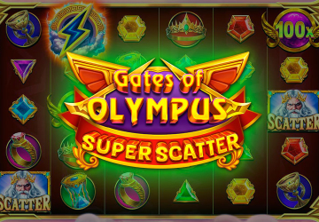 Автомат Gates Of Olympus Super Scatter в Aladdin казино